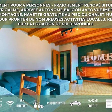 Chalet Chez Gaby 2 - Vue Imprenable Au Calme - Proche Du Centre مورزين المظهر الخارجي الصورة